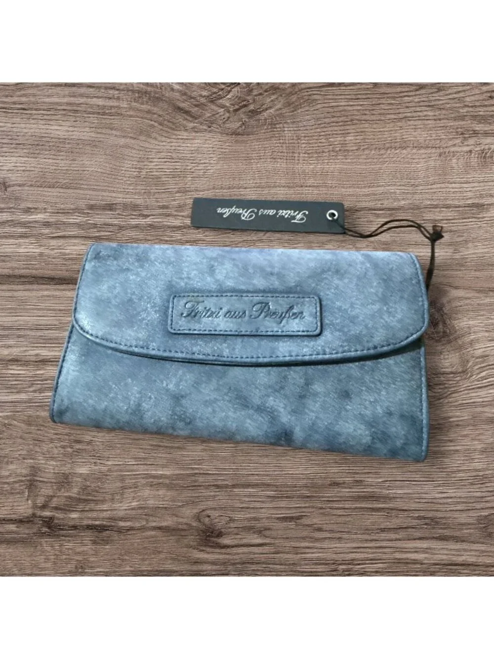 Fritzi aus Preußen Ladies Flap Wallet Embossed Logo on Front Composite Leather
